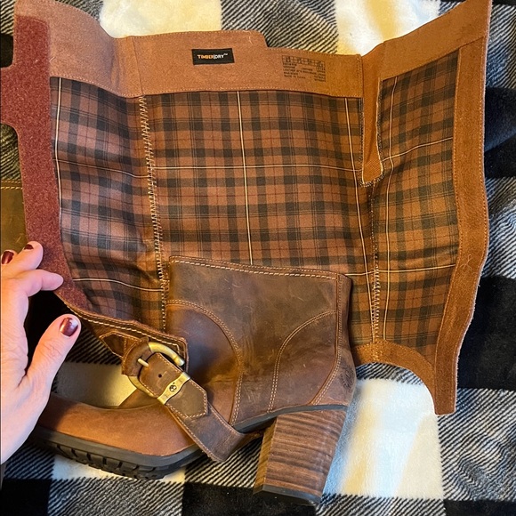 Timberland Earthkeepers TimberDry Waterproof Convertible Brown Leather Boots 9.5 - Picture 10 of 12